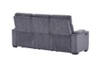 U1895 Grey P2 Reclining Sofa with IS and LED