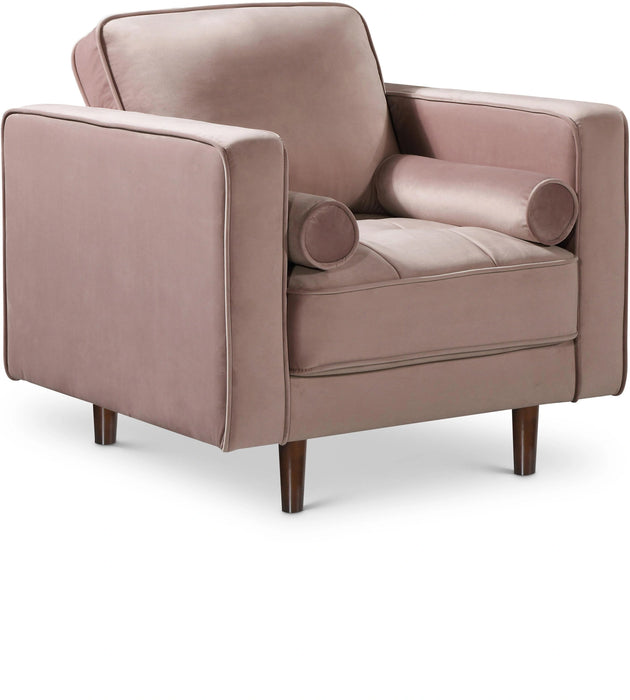 Emily Pink Velvet Chair