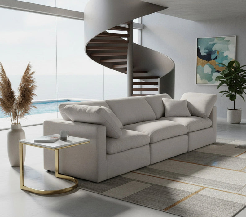 London Gold End Table