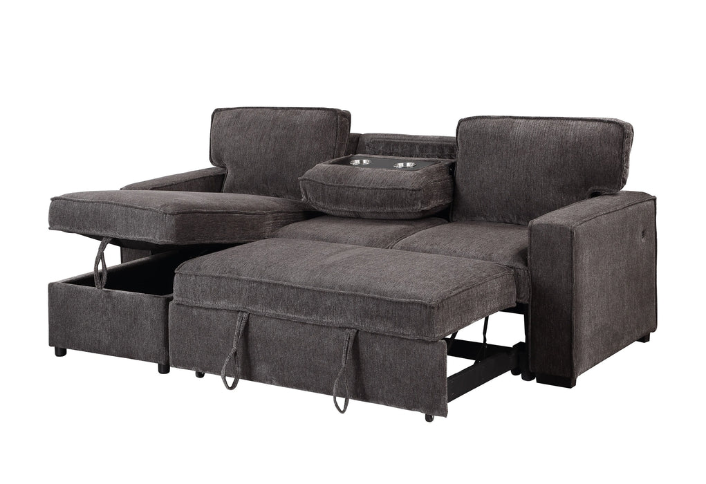U0203 Reversible Pull Out Sofa Bed