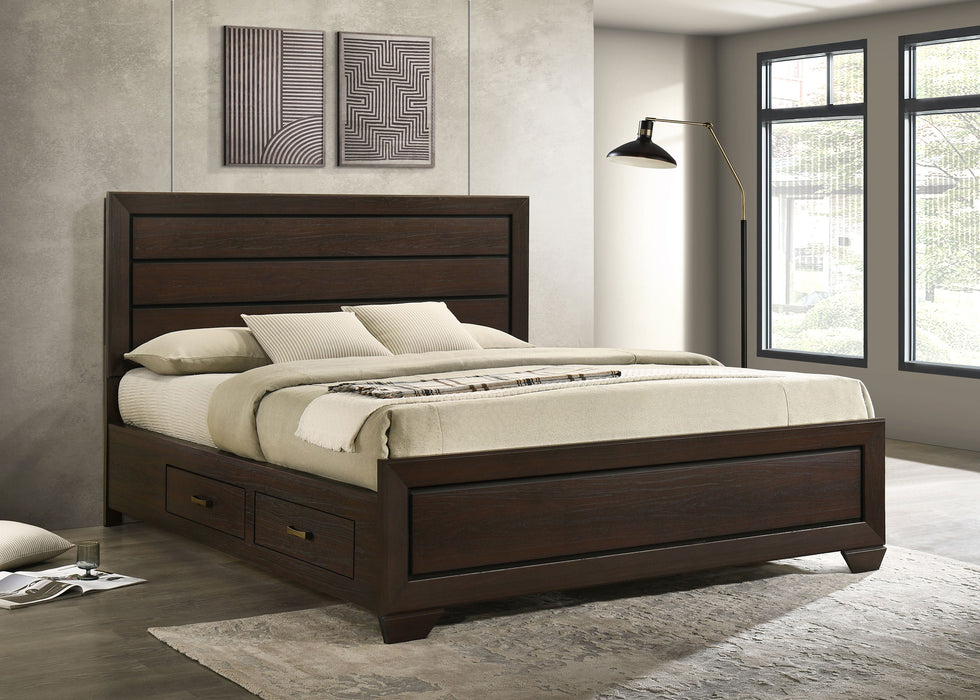 Kauffman Panel Platform Storage Bed