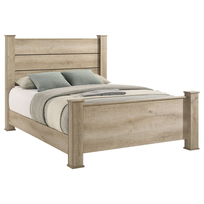 Oakglen Panel Bed
