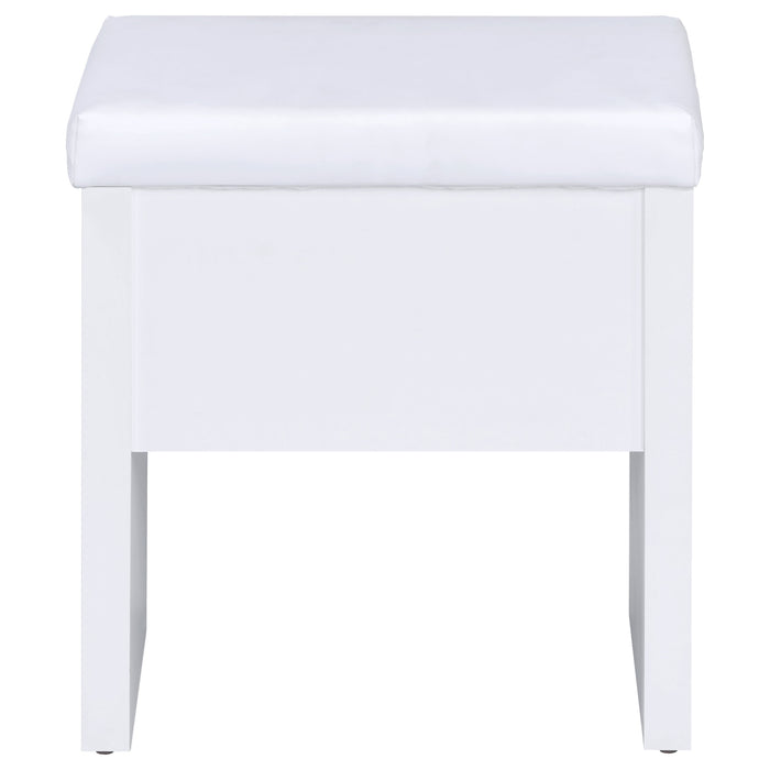 Harvey Makeup Vanity Table with Mirror and Stool