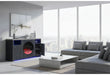 Nyla Grey 60" Entertainment Unit with Speakers and LED