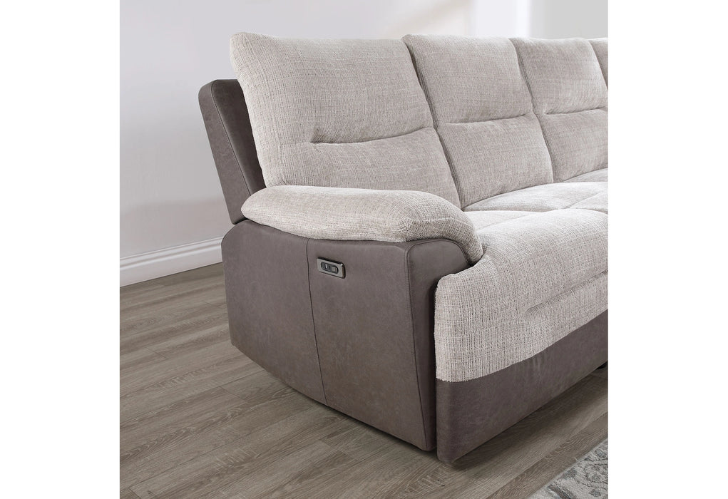 U3822 Sectional with Po and USB