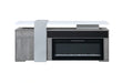 Zoro Grey 76" Entertainment Unit with Bluetooth Speaker