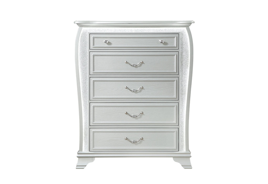 Aria Silver Chest with LED