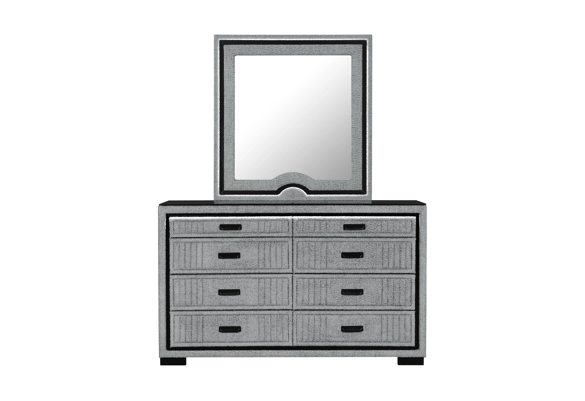 slate grey dresser Isabella with LED size:8y-9y Shein Seomiscky Plus Off valentines-day-gift-guide-1011 finished look inside each