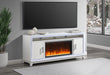Lily Ent Unit 72 Inch with LED, Speakers, Crystal Inserts