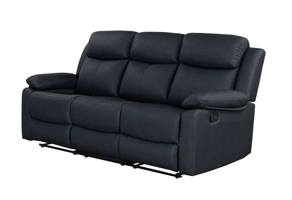 U6026 Pu 72A Reclining Sofa with LED