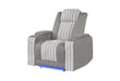 U8000 Power Recliner with Power Headrest and LED