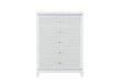 Alina White Chest with LED