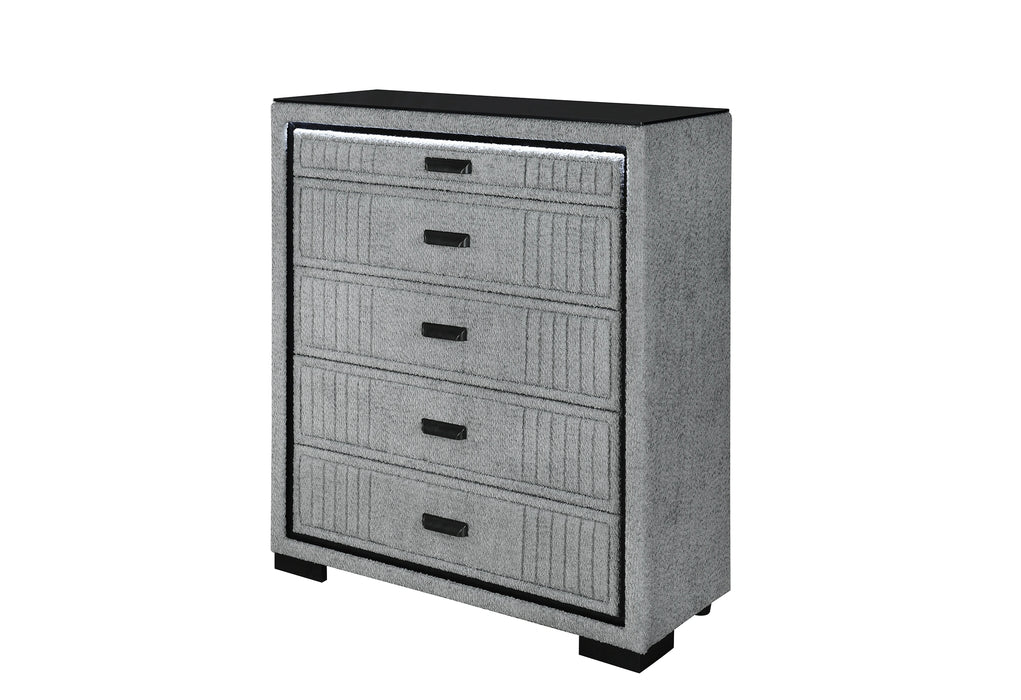 Isabella Grey Chest with LED