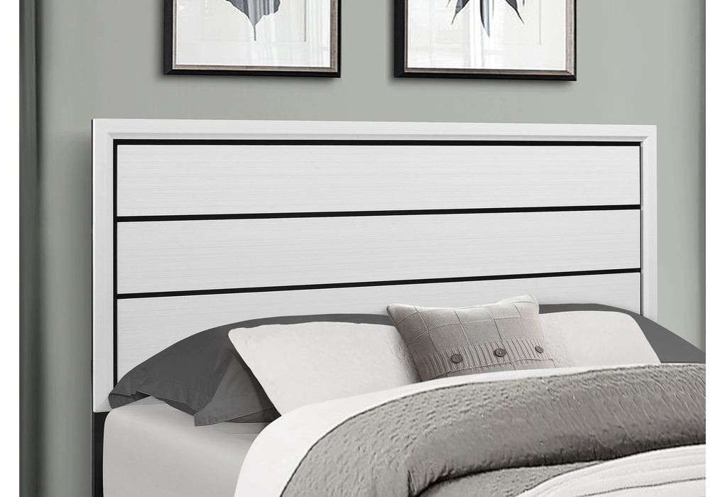 Kate Bed, Dresser, Mirror, Nightstand
