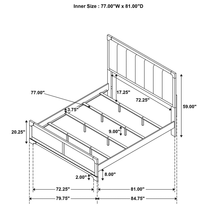 Gran Park Panel Bed