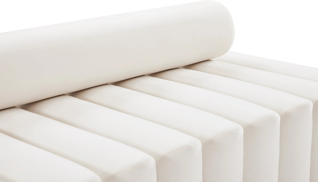 Melody Cream Velvet Chair
