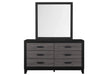 Lisbon Grey and Black Dresser