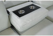 U0212 Blanche Silver Pull Out Sofa Bed