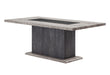 D8030 Dining Table with Storage Drawers and Storage Door