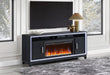 Lily Ent Unit 72 Inch with LED, Speakers, Crystal Inserts