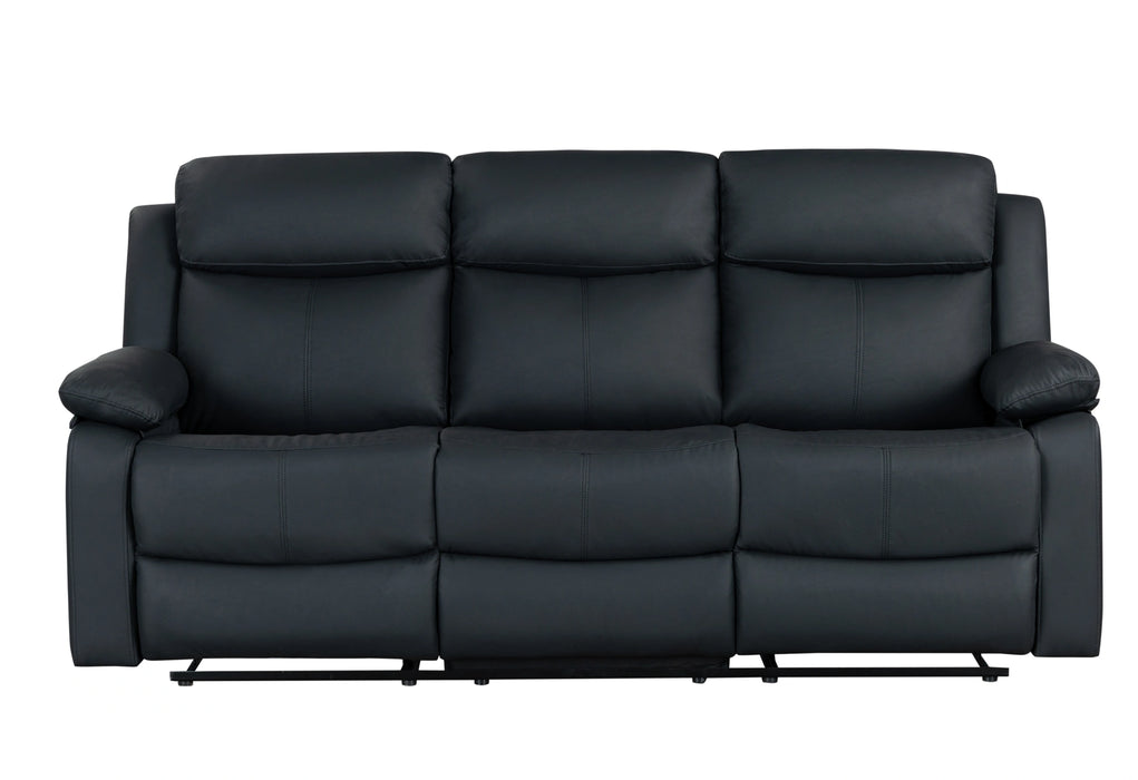 U6026 Pu 72A Reclining Sofa with LED