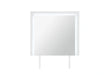 Naomi Silver Marble Mirror with LED