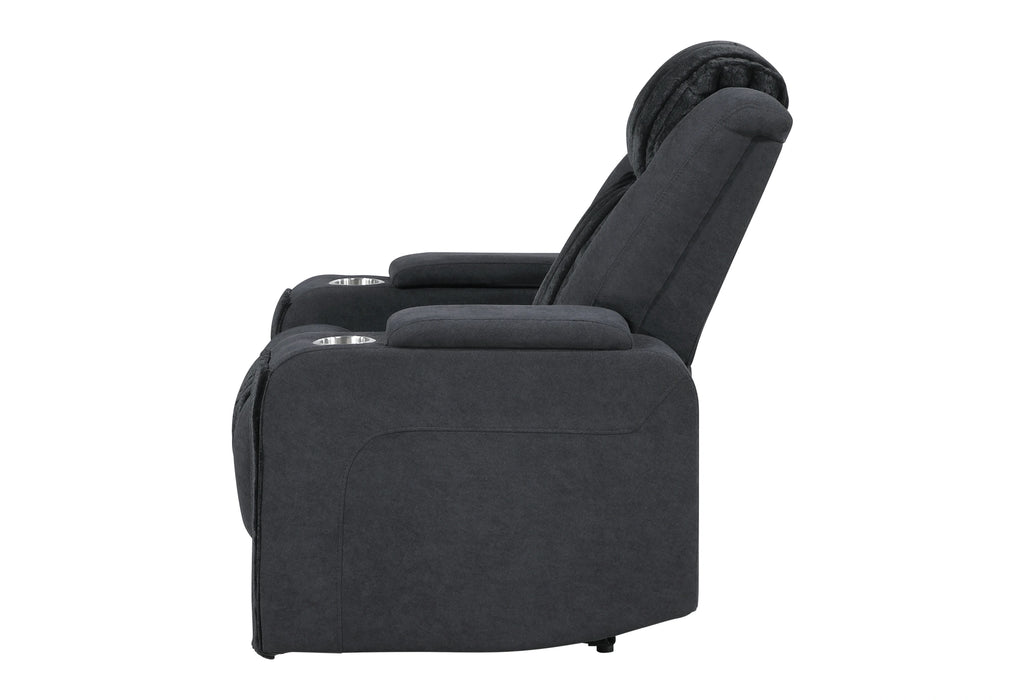 U8000 Power Recliner with Power Headrest and LED