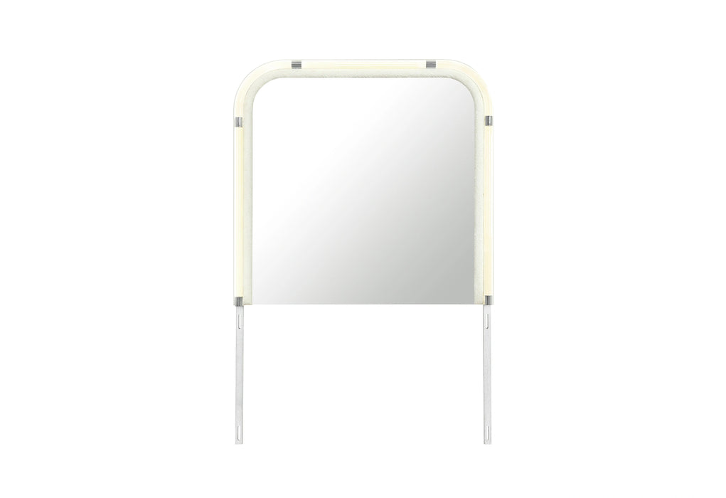Lyra Beige Mirror with LED
