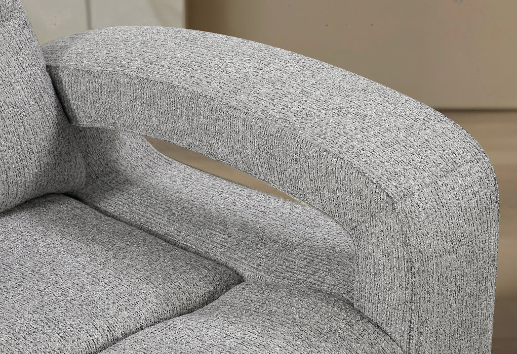 U6611 Grey 15 Pwr Rec Sofa/Pwr Console Rec Loveseat/Power Recliner