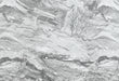 Naomi Silver Marble Dresser with LED