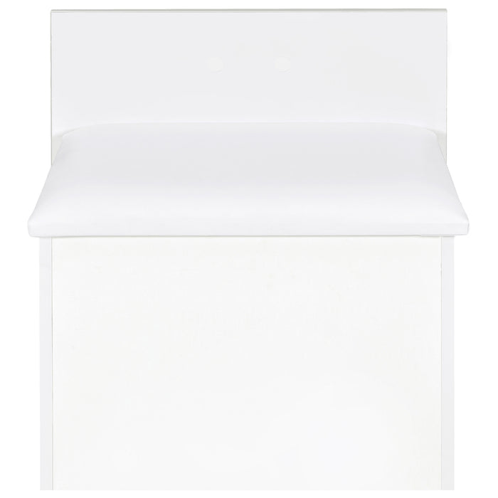 Danbury Makeup Vanity Table with LED Mirror and Stool