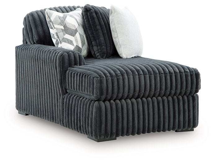 Midnight-Madness Sectional Sofa with Chaise
