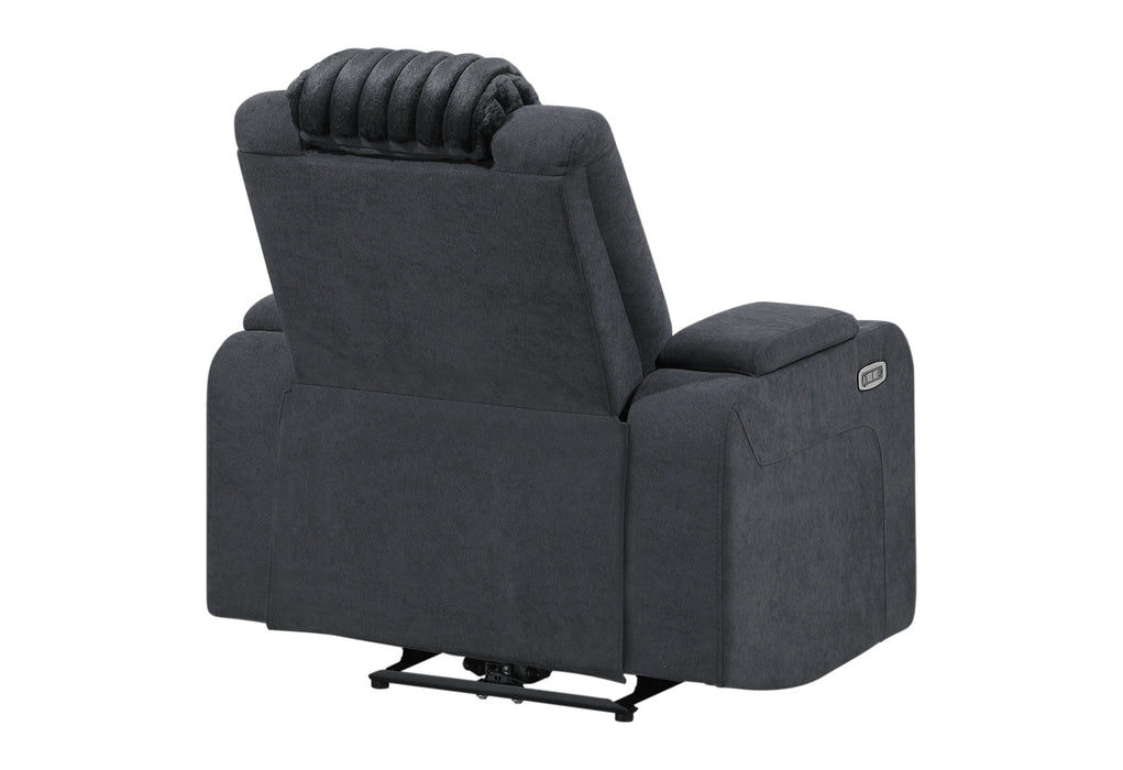U8000 Power Recliner with Power Headrest and LED