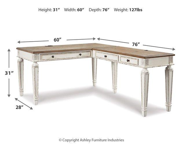 Realyn 2-Piece Home Office Desk