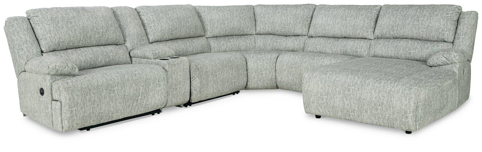 McClelland Reclining Sectional with Chaise