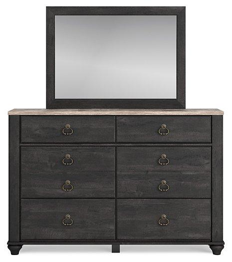 Nanforth Dresser and Mirror