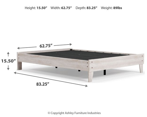 Shawburn Bed and Mattress Set