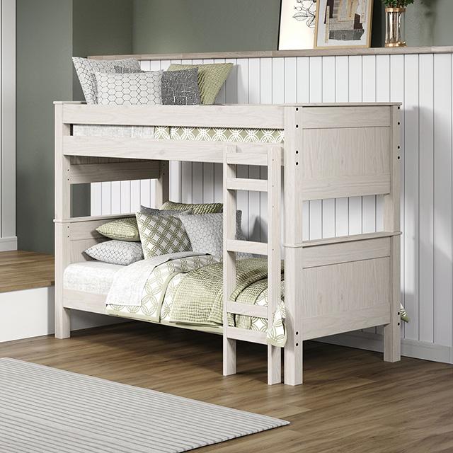 Albani Twin/Twin Post Bunkbed