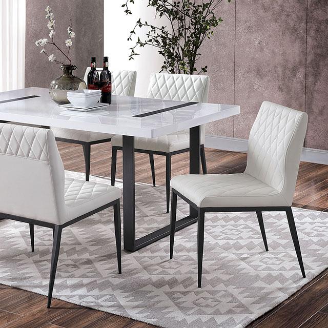 Alessia 7 Pc Dining Table Set