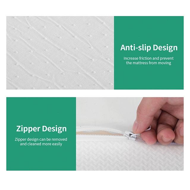 Forsythia 12" Queen Green Tea Gel Memory Foam