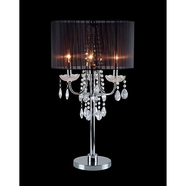 Jada Black Table Lamp