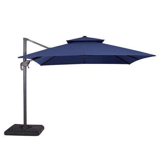 Hero 10 Ft Square Umbrella w/ Double Top + 37" Large Base image