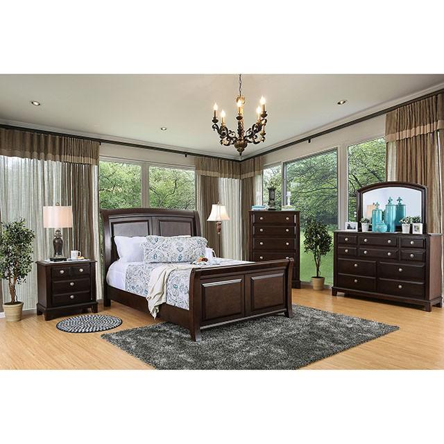 Litchville Brown Cherry Dresser