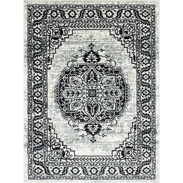 Serang Gray/Black 5' X 7' Area Rug