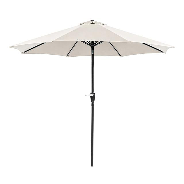 Soli 9' Outdoor Umbrella w/ Auto Tilt + 21" Round Base image