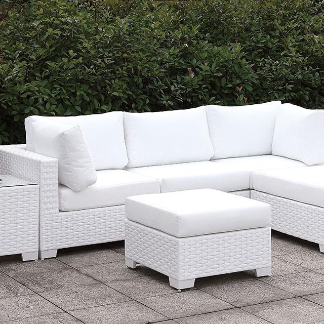 Somani Small L-Sectional W/ RIGHT Chaise + Ottoman