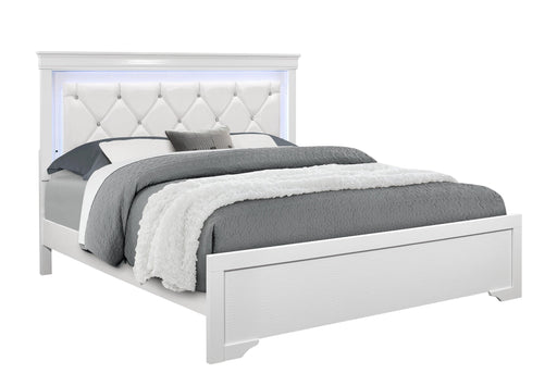 Pompei Metallic Queen Bed image