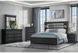 ZION METALLIC GREY KING BED GROUP image