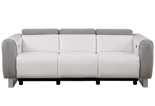 U8520 BLANCHE WHITE/GREY F06 POWER RECLINING SOFA image