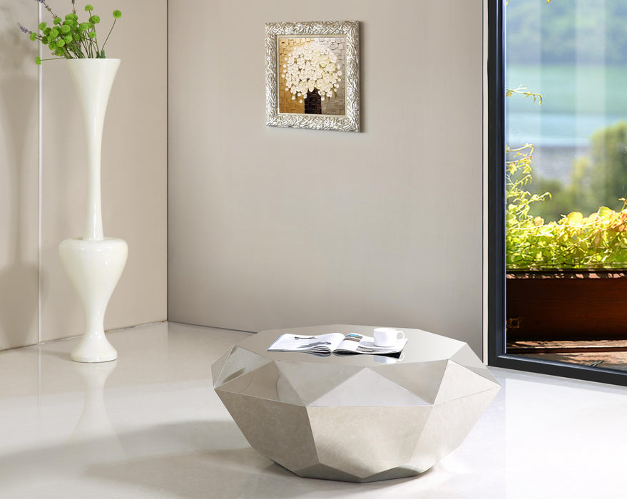 Gemma Silver Coffee Table